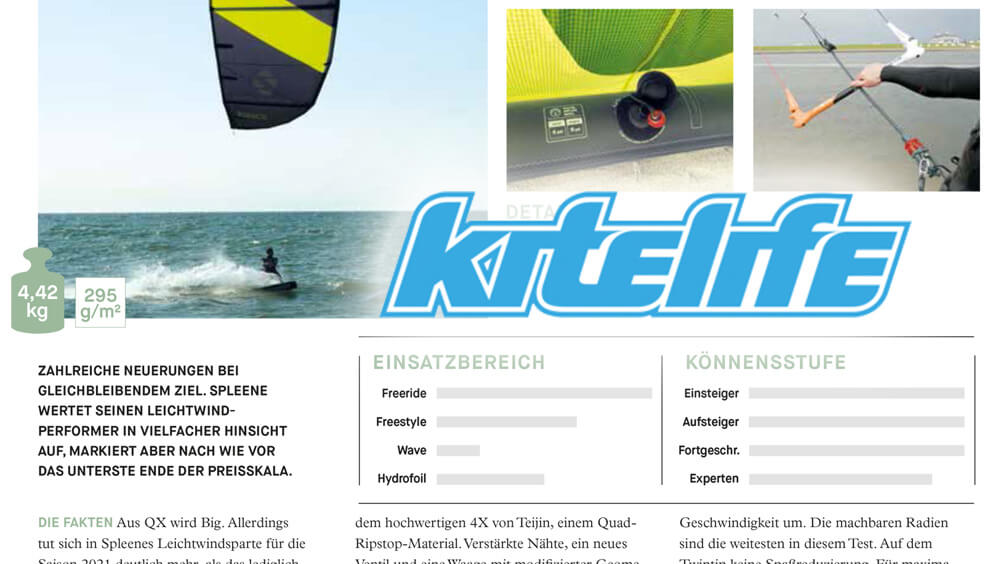 SPLEENE BIG Kite - Kitelife Test