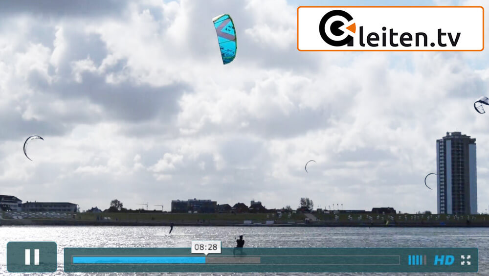 Gleiten TV Test HAZE Kite - SPLEENE Kiteboarding